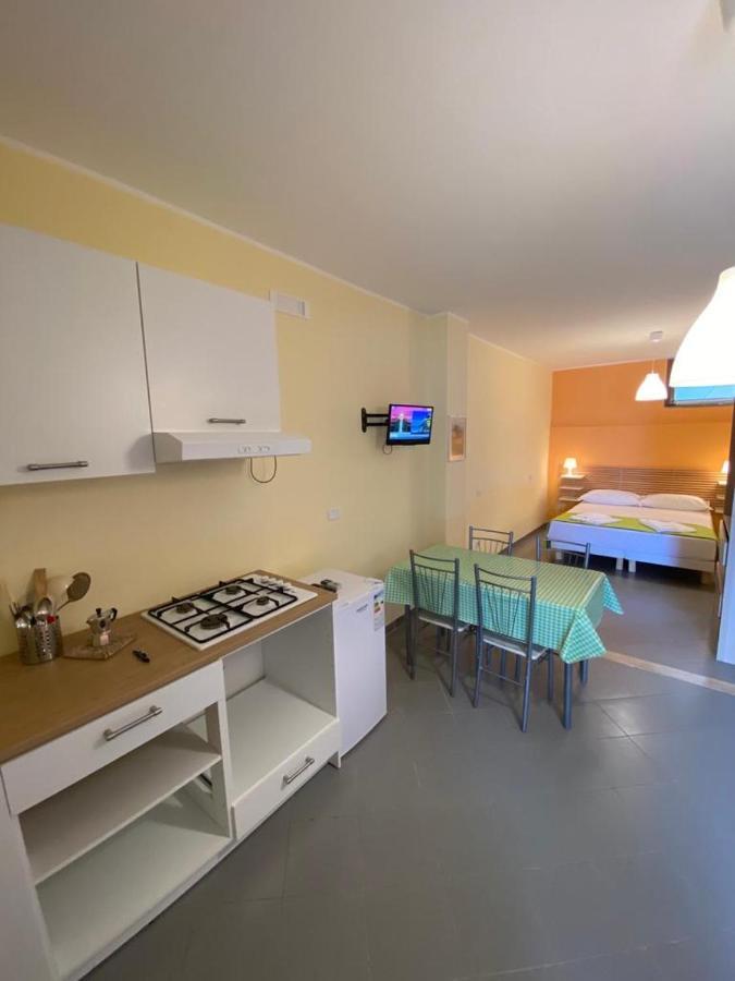 Le Terrazze Aparthotel Agropoli Exteriör bild