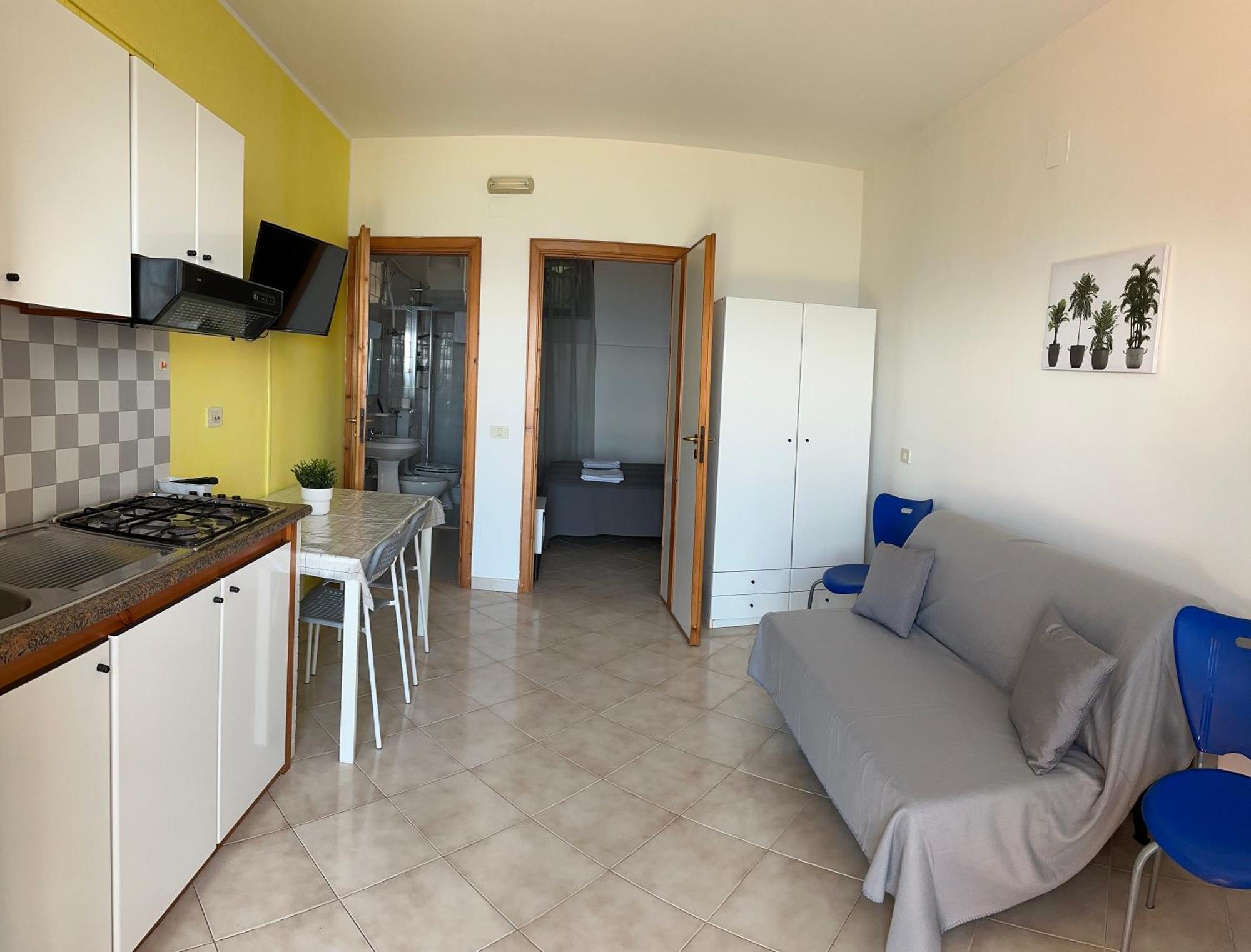 Le Terrazze Aparthotel Agropoli Exteriör bild